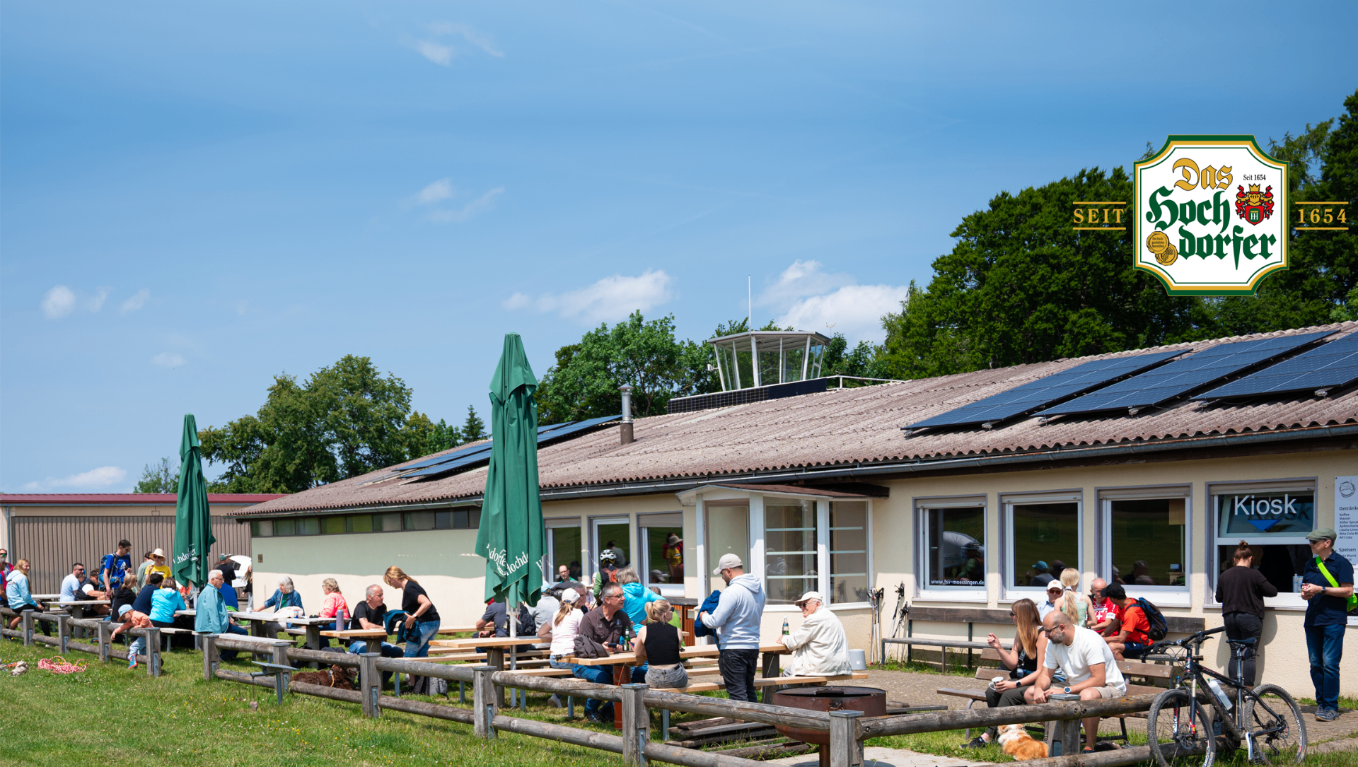 Biergarten und Aussichtsterrasse am Farrenberg